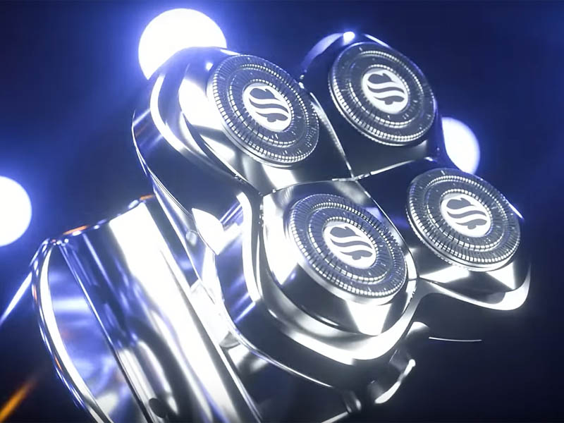 深剃り スキンヘッド専用シェーバー Skull Shaver Pitbull